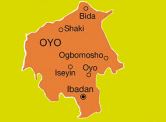 Map of Oyo State
