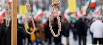 Iran executed two men for killing a paramilitary in an Protest